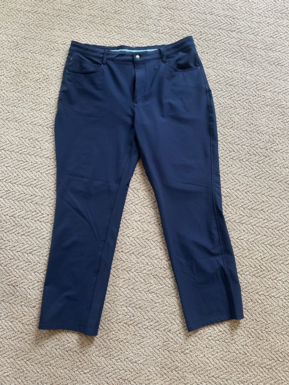 FJ Men’s Golf Pants Navy Size 38/30